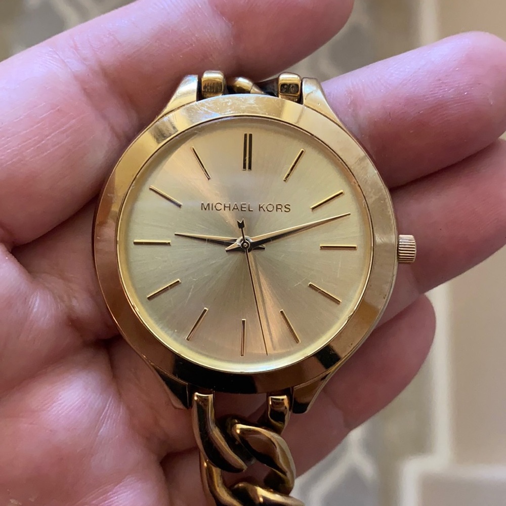 Gold Michael Kors Watch